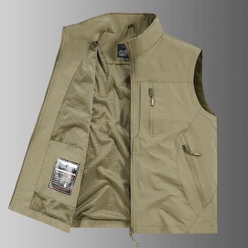 Herren weste mit - weste, taschen