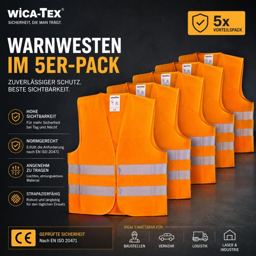 Warnweste polyester auto - warnweste,