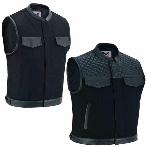 Bikerweste herren textil - bikerweste,