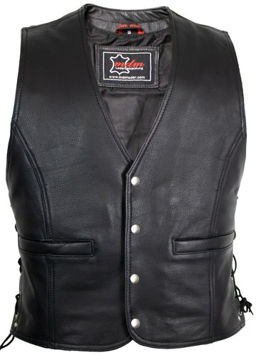 Mdm9005 herren lederweste - herren,