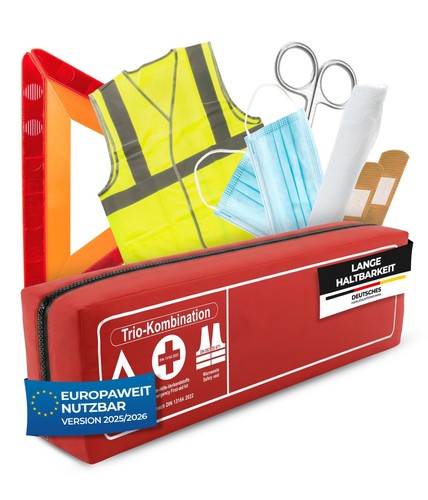 Rot trio 3in1 kombitasche - trio,