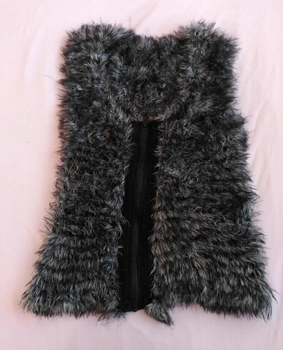 Handmade zottel weste - zottel-weste, /