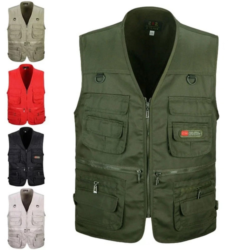 Herren safari weste - herren, mit