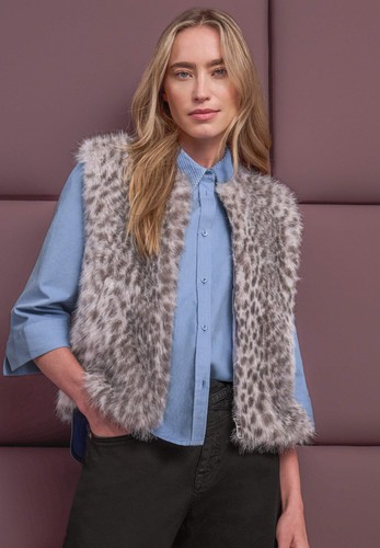 Street one fake fur weste - fake-fur,