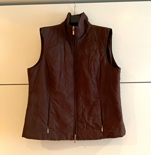 Damen steppweste braun - damen,