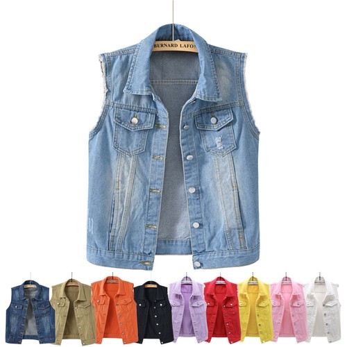 Modische damen jeansweste - modische,